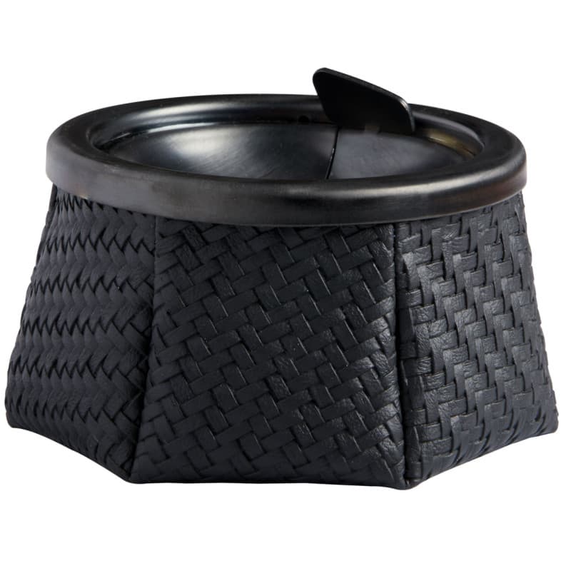 Cendrier Rattan Noir - Marine Business
