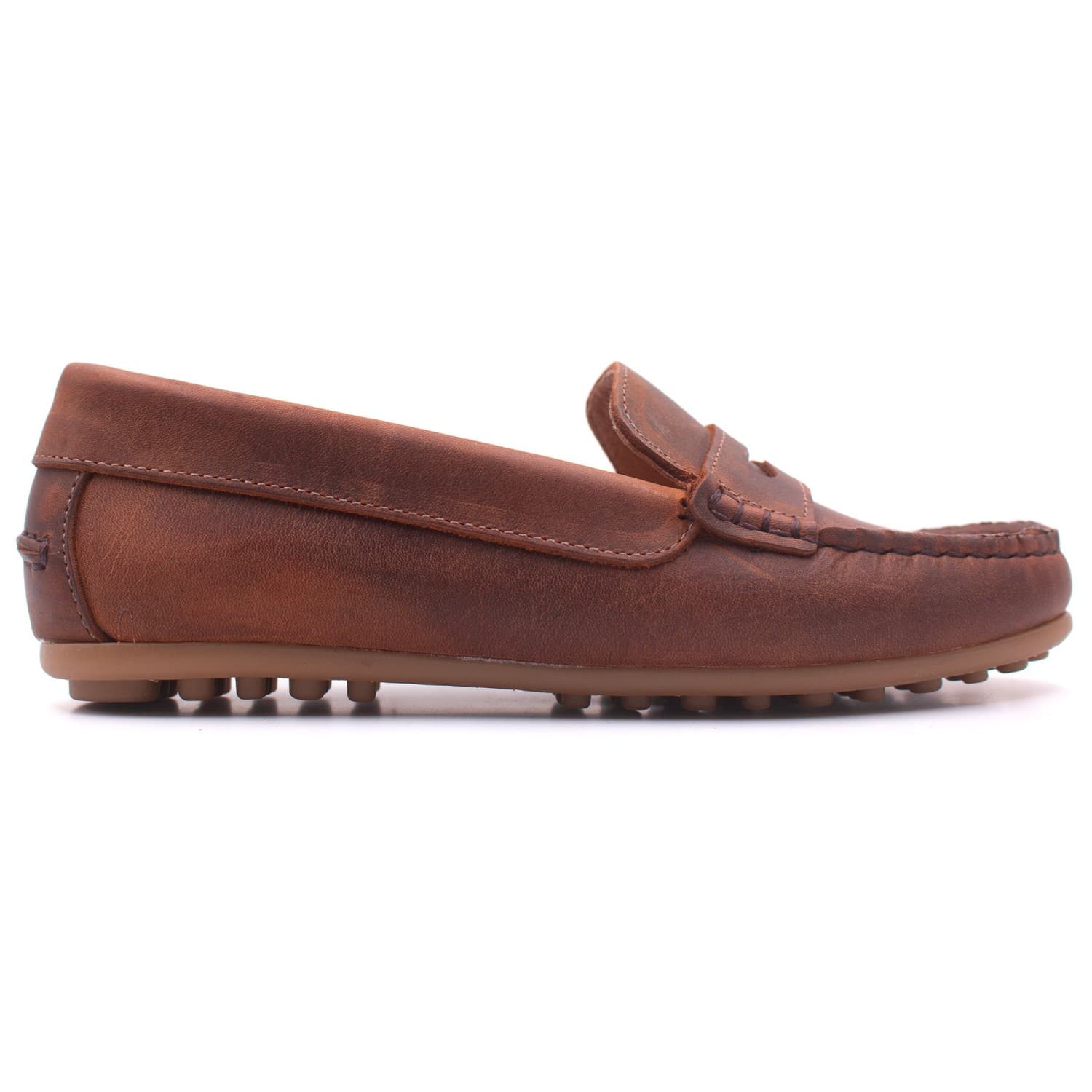 Mocassins enfant | Boni Ambroise | Boni&Sidonie - 35 - Marron