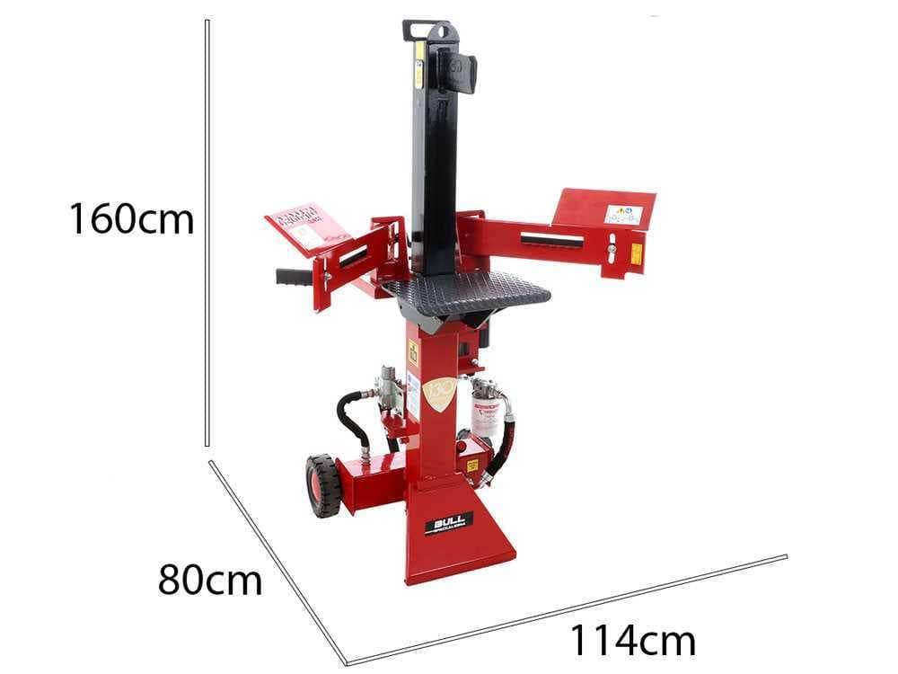 Ceccato BULL SPLE 6L – Astilladora de leña eléctrica – Vertical – 230V