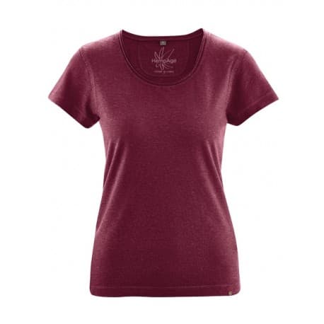 Tee-shirt Chanvre & Coton bio XXL Bordeaux "rioja"