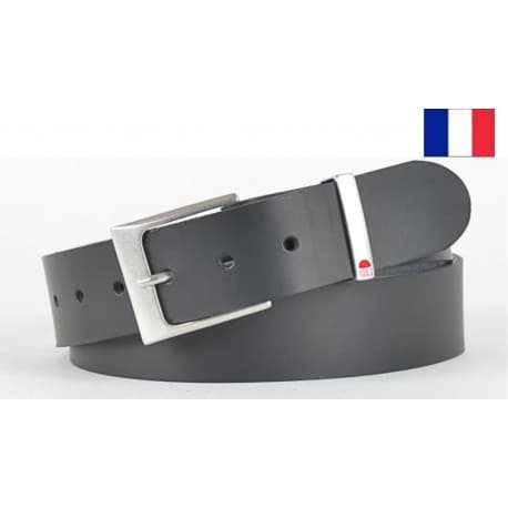 Ceinture cuir 1083 Noir 36/38