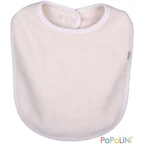 Bavoir 2ème âge 100% coton bio écru