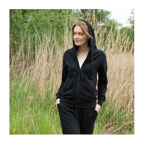 Veste jogging 100% Coton bio Noir M