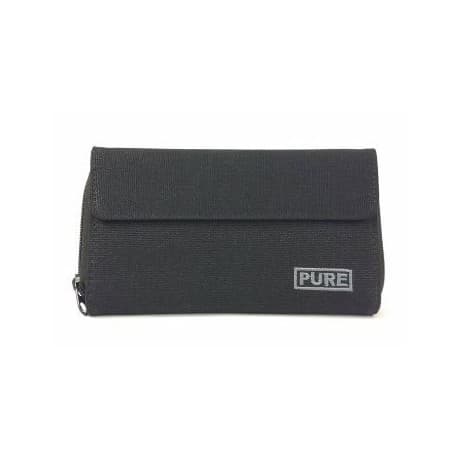 Portefeuille chanvre et coton bio Noir