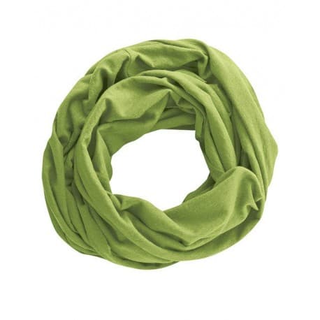 Echarpe snood chanvre et coton bio Vert