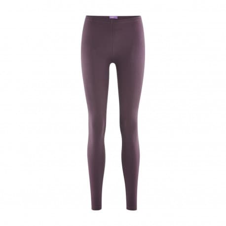 Leggings coton bio XS Prune