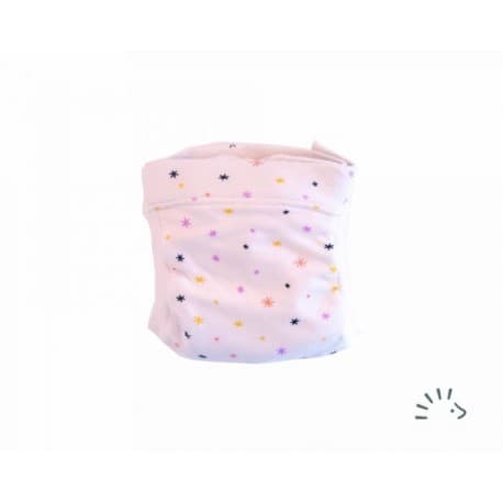 Couche lavable easyfree étoiles L écru