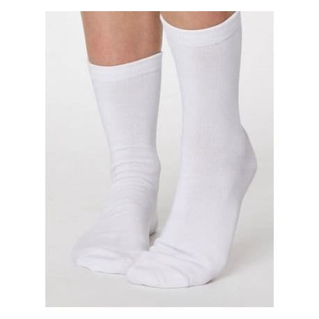 Chaussettes bambou et coton bio 37-41 Blanc