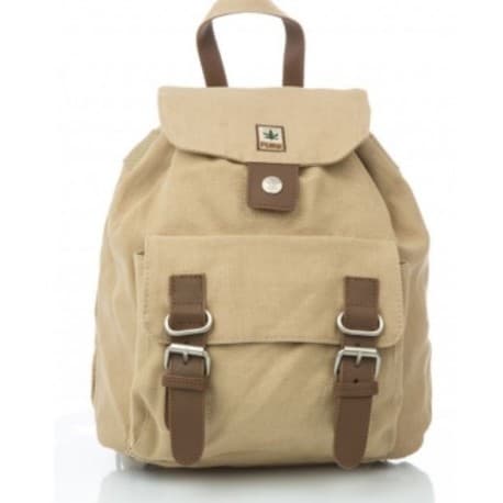 Sac à dos chanvre et coton bio Sable