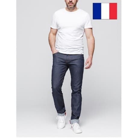 Jeans homme ajusté super denim flex indigo Bleu 30/32