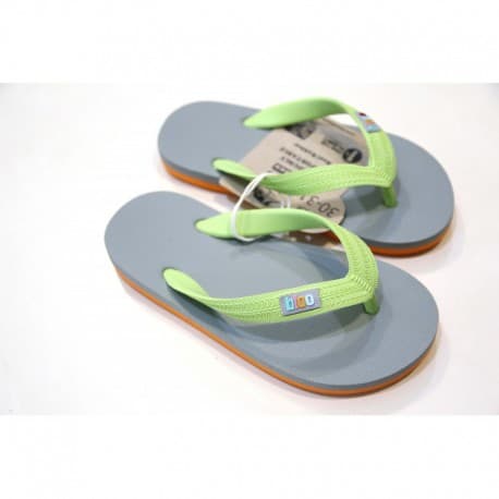 Tongs enfants "Oslo" orange/gris/vert Gris 32/33