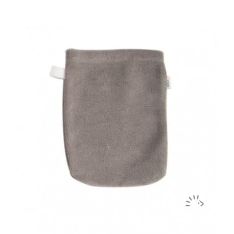 Gant de toilette enfant 100% coton bio écru