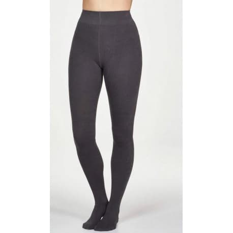 Collants bambou gris "graphite" Gris XL