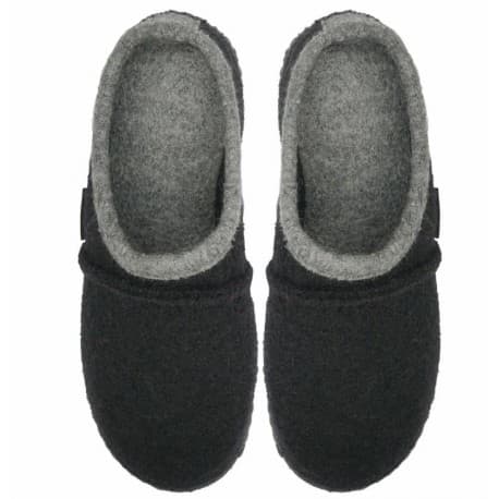 Chaussons adultes en 100%laine Noir 40