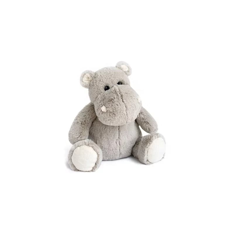 Hippo'dou - peluche hippopotame gris 25 cm - histoire d'ours