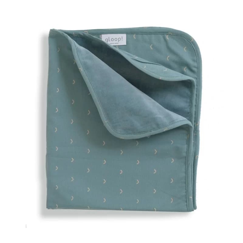 Gloop - couverture-plaid ocean green 0 - 3 mois