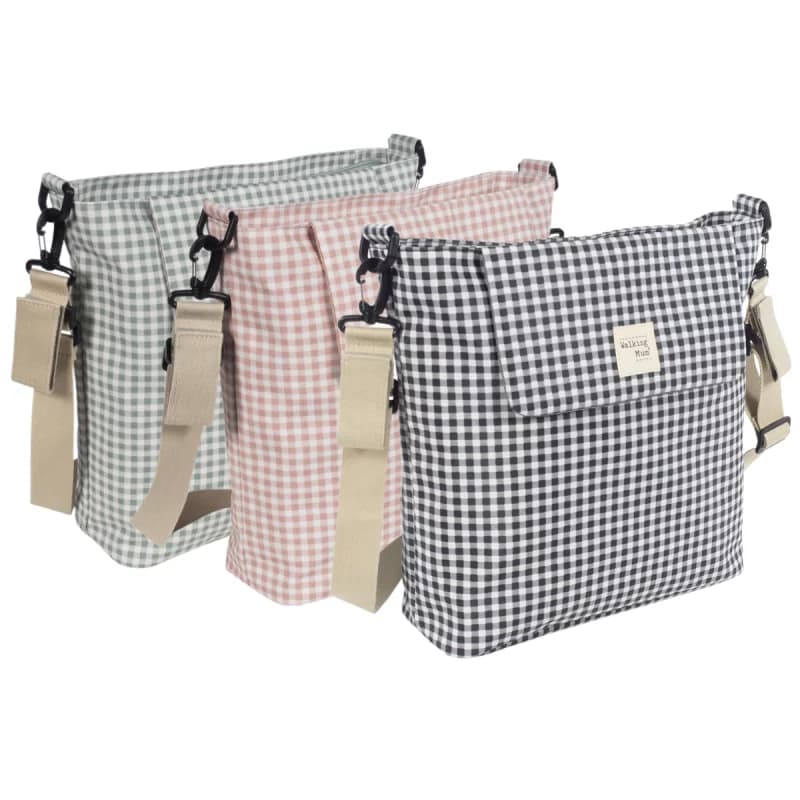 Sac Ă langer i love vichy - walking mum noir