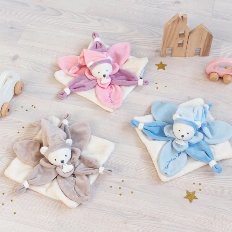 Collector - ours doudou collector - doudou et compagnie bleu