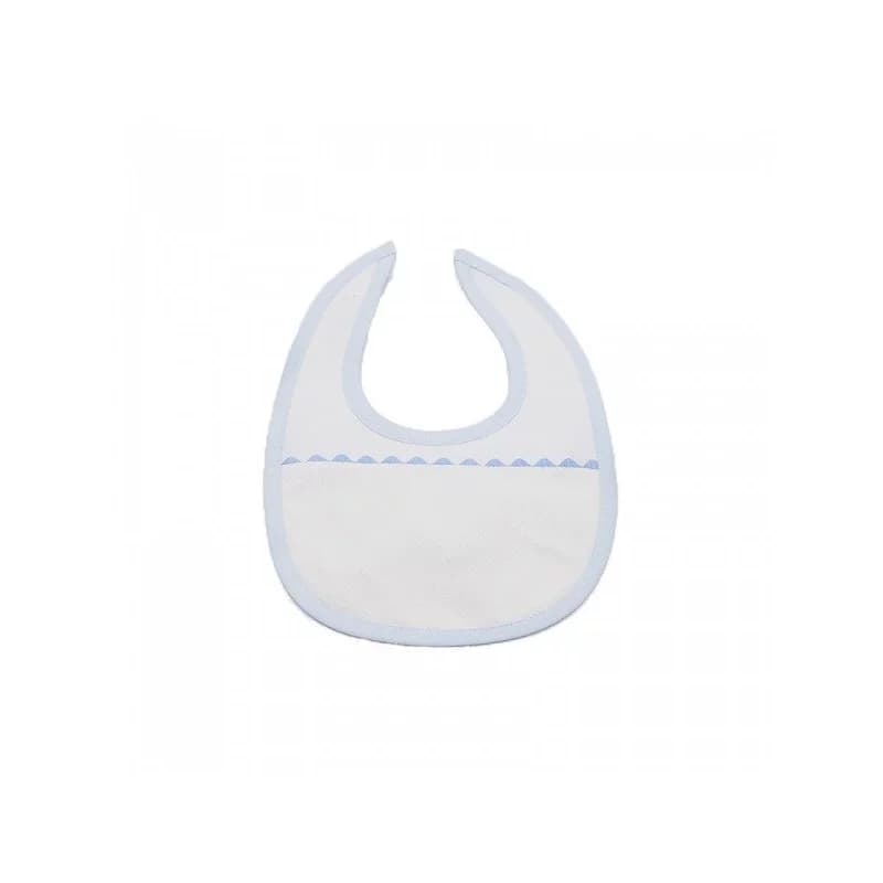 Bavoirs 100 % coton personnalisables c comme cadeau bleu
