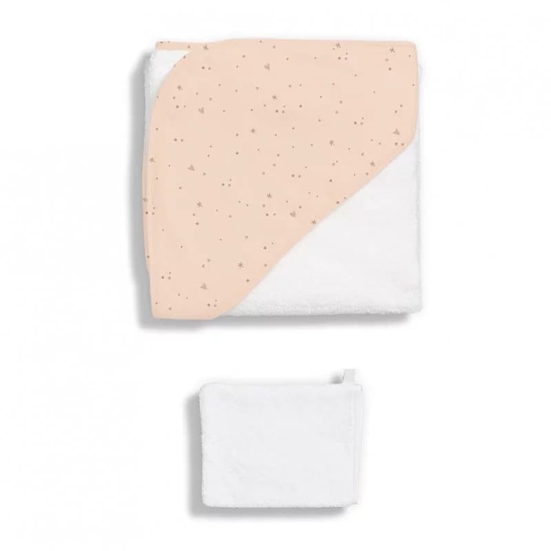 Cape de bain pink sparkle gloop