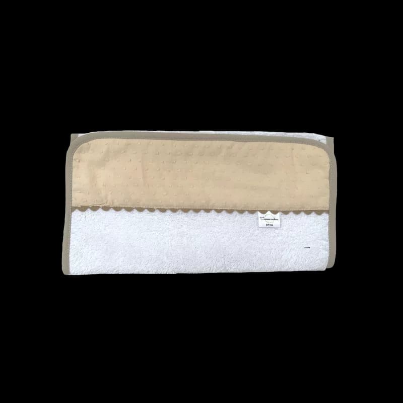 Serviette à langer vanille caramel