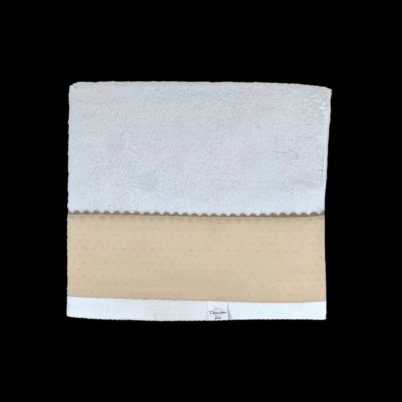 Serviette de bain l vanille caramel