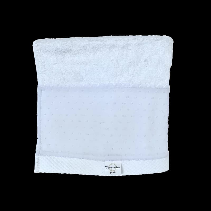 Serviette de bain m petits flocons