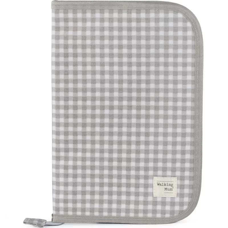 Porte documents i love vichy - walking mum gris