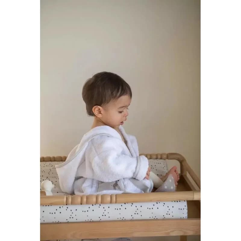 Peignoir de bain zèbre 0 - 12 mois