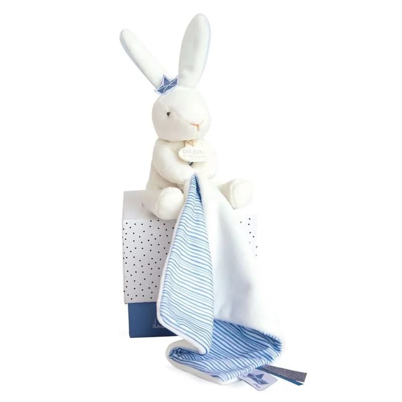 Lapin matelot - doudou avec mouchoir doudou et compagnie