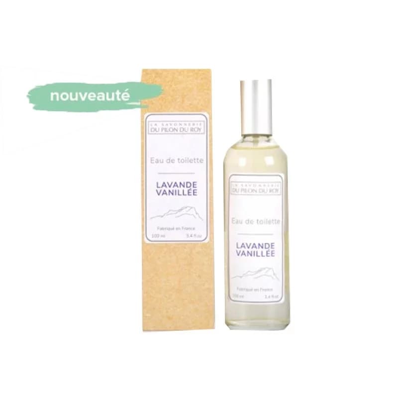 Eau de toilette lavande vanillé la savonnerie du pilon du roy