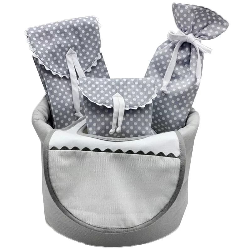 Coffret cadeau bébé lisse personnalisable