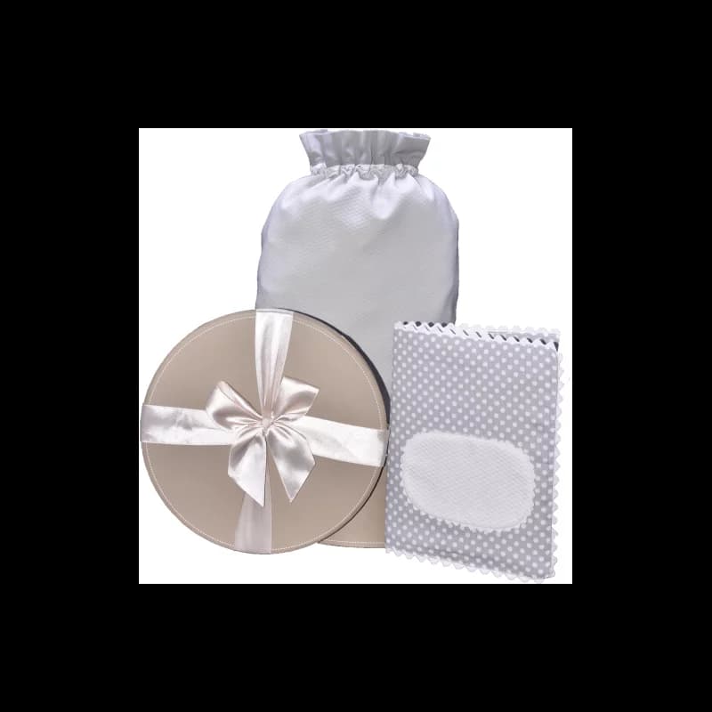 Coffret le petit matelot personnalisé gris & sa boite