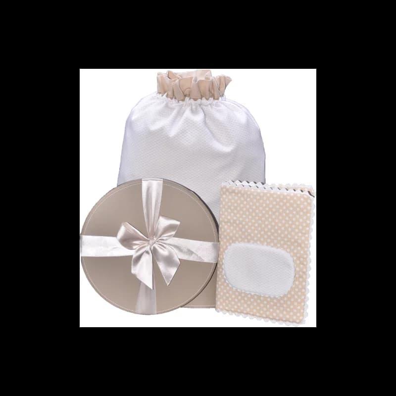 Coffret le petit matelot personnalisé beige & sa boite