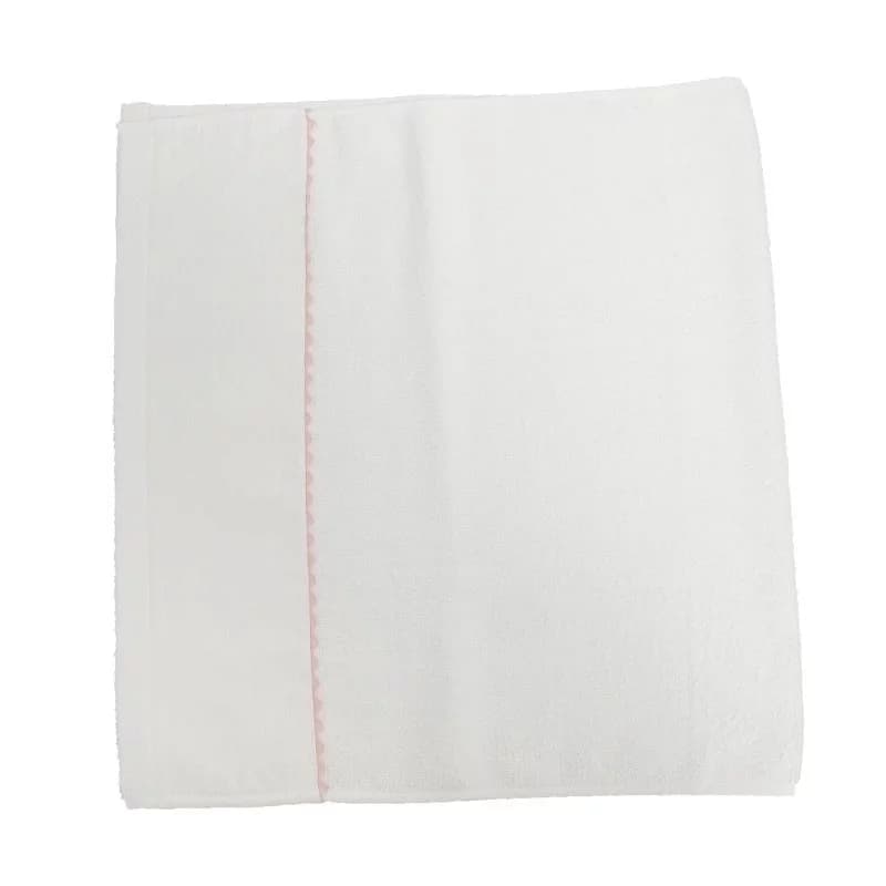 Serviette de bain s c comme cadeau rose