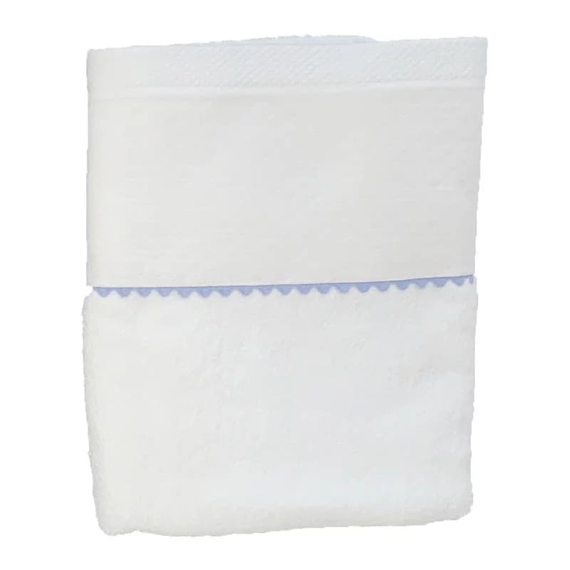 Serviette de bain l c comme cadeau bleu