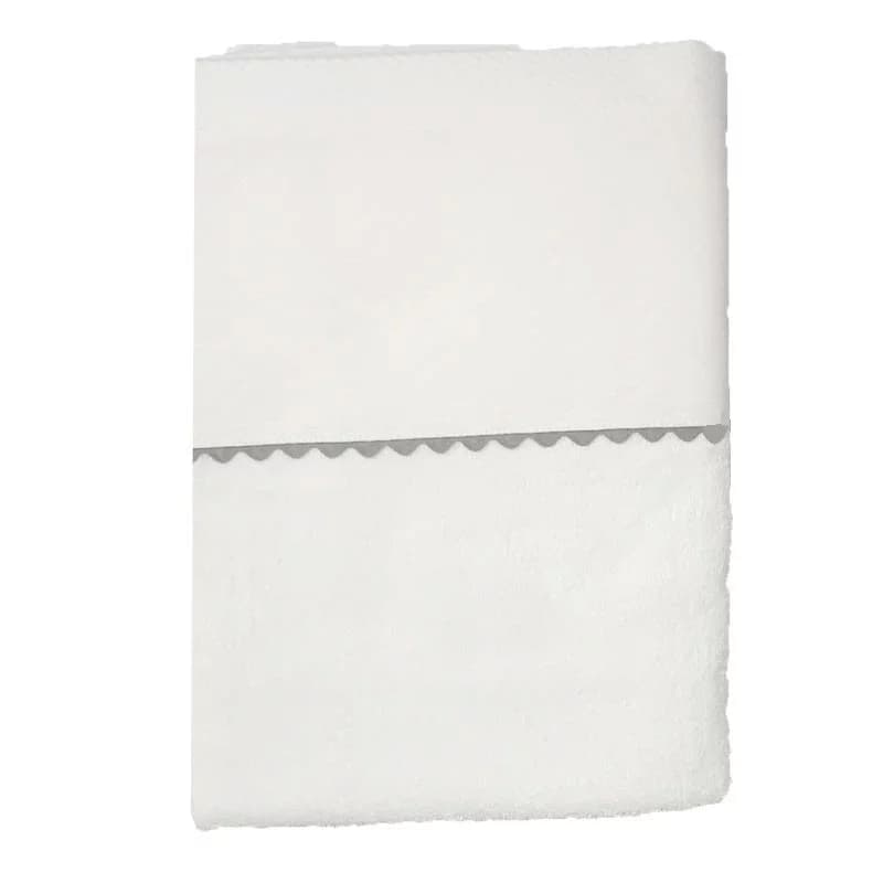Serviette de bain l c comme cadeau gris