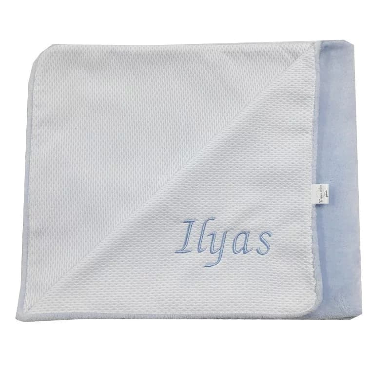 Couverture polaire toute saison c comme cadeau bleu