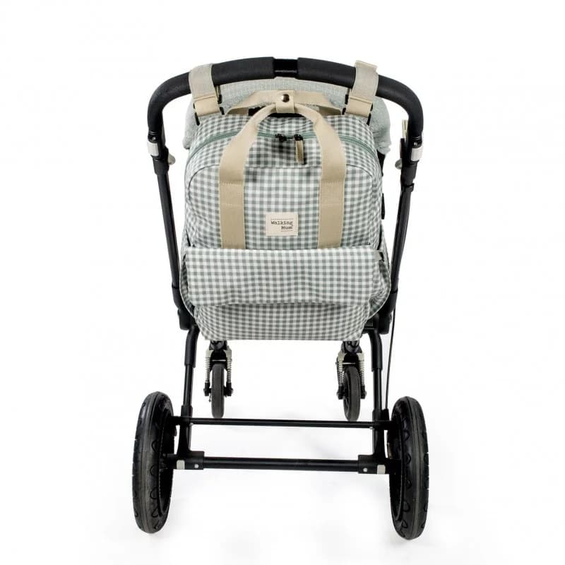 Sac Ă dos love vichy - walking mum vert