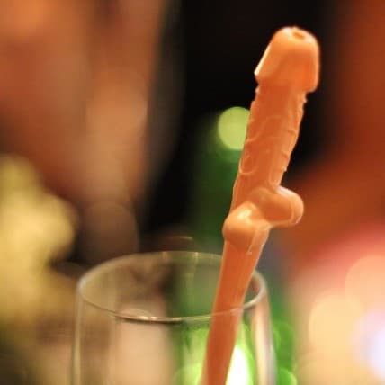 Paille forme pénis
