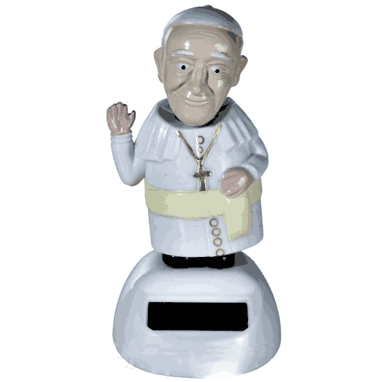 Figurine Pape Solaire