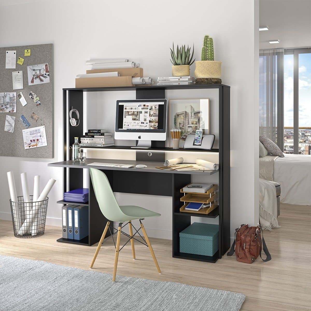 Bureau gaming stream industriel - Fabrication Française - Calicosy