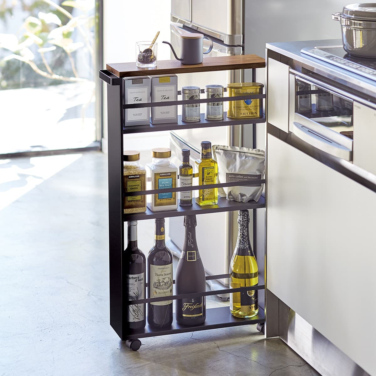 Desserte de rangement en acier - L47,5 cm - Calicosy