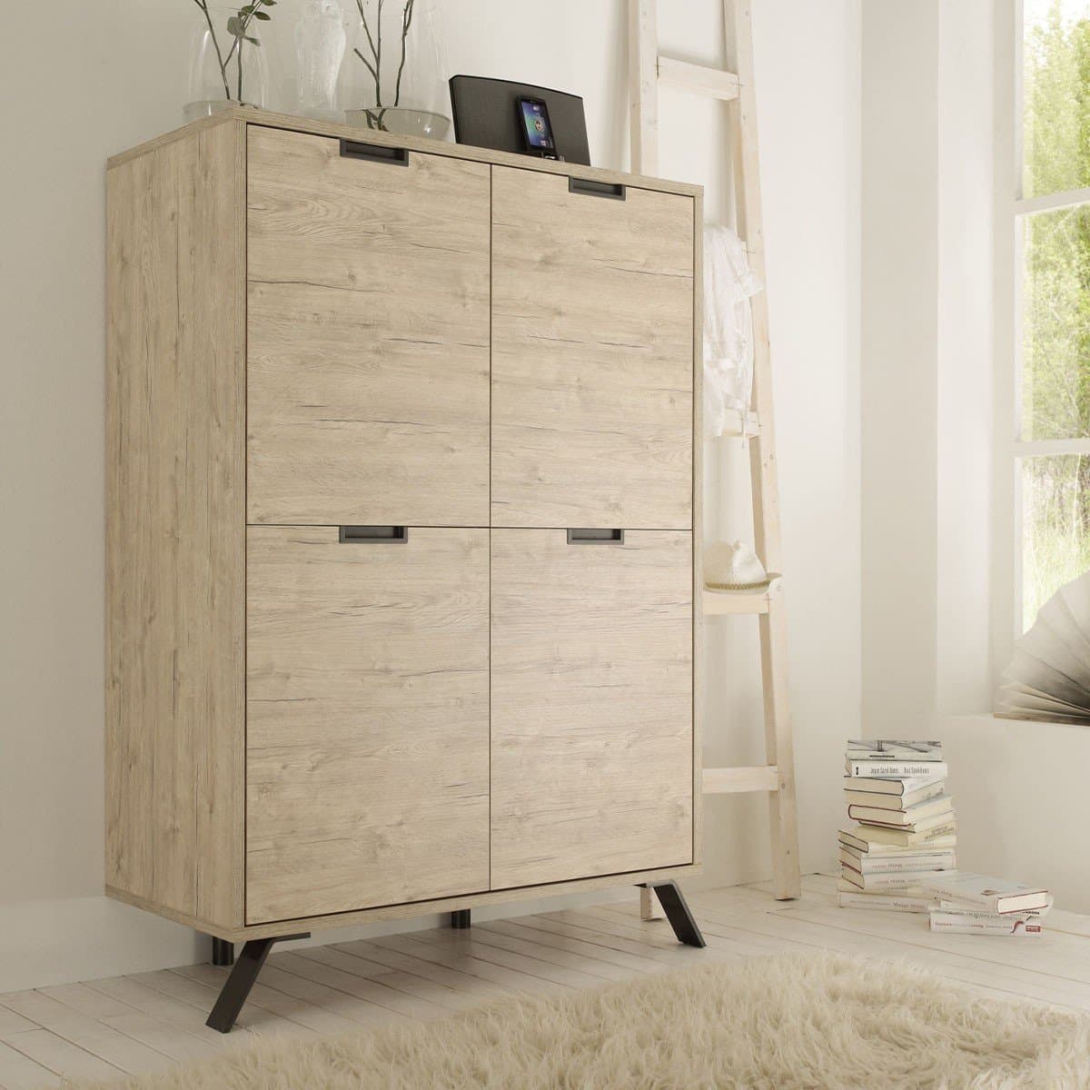 Buffet Haut 4 portes L106 cm - Palma - Calicosy