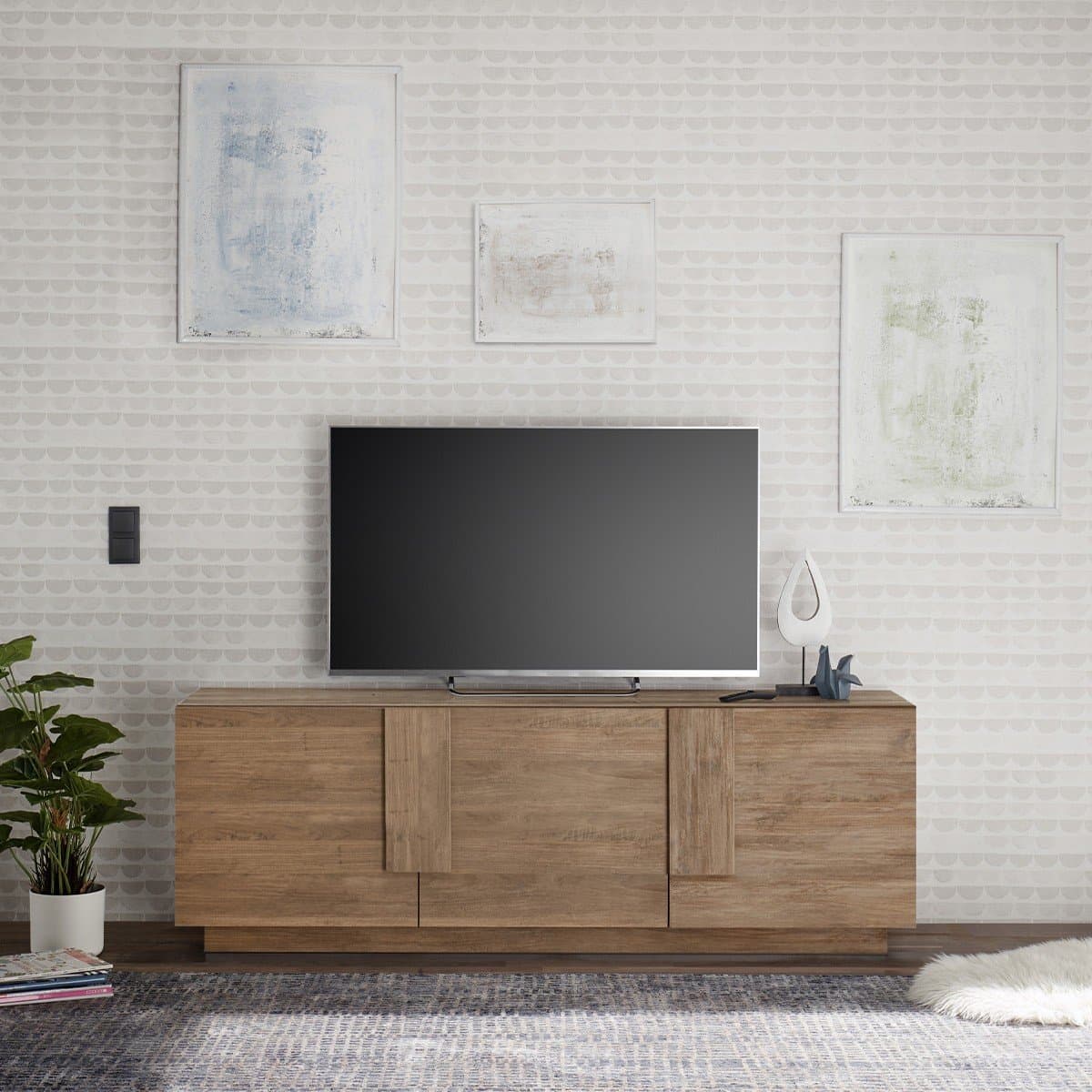 Buffet 3 portes L182 cm - Jupiter - Calicosy