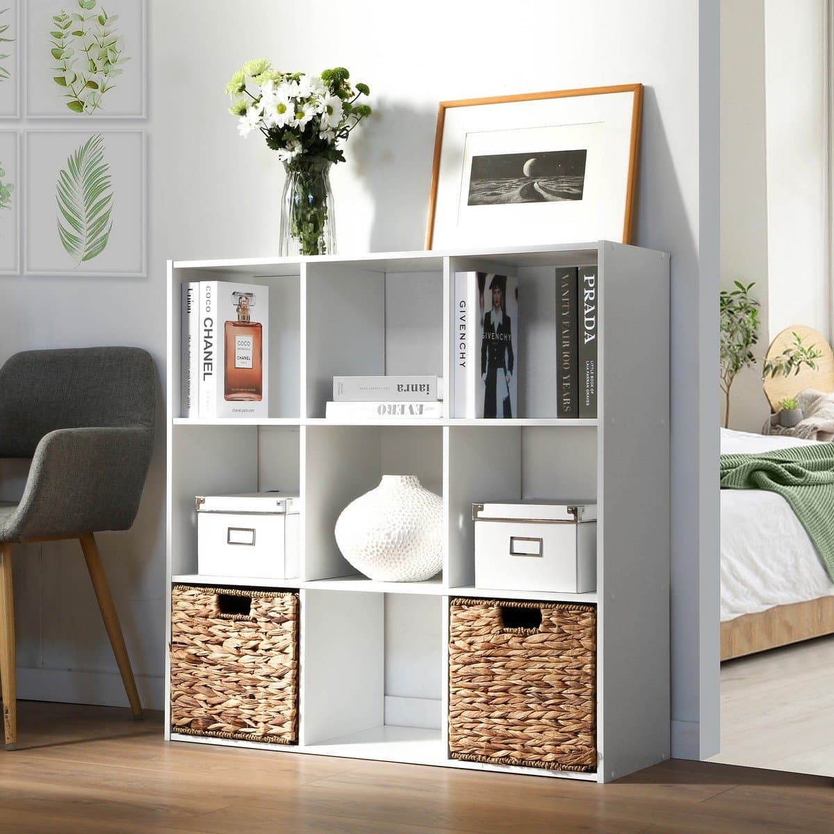 Etagère de rangement 9 cases - Calicosy