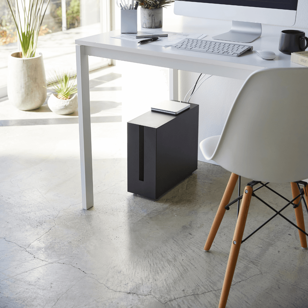 Boîte à câbles avec roulettes L15 cm - TOWER - Calicosy