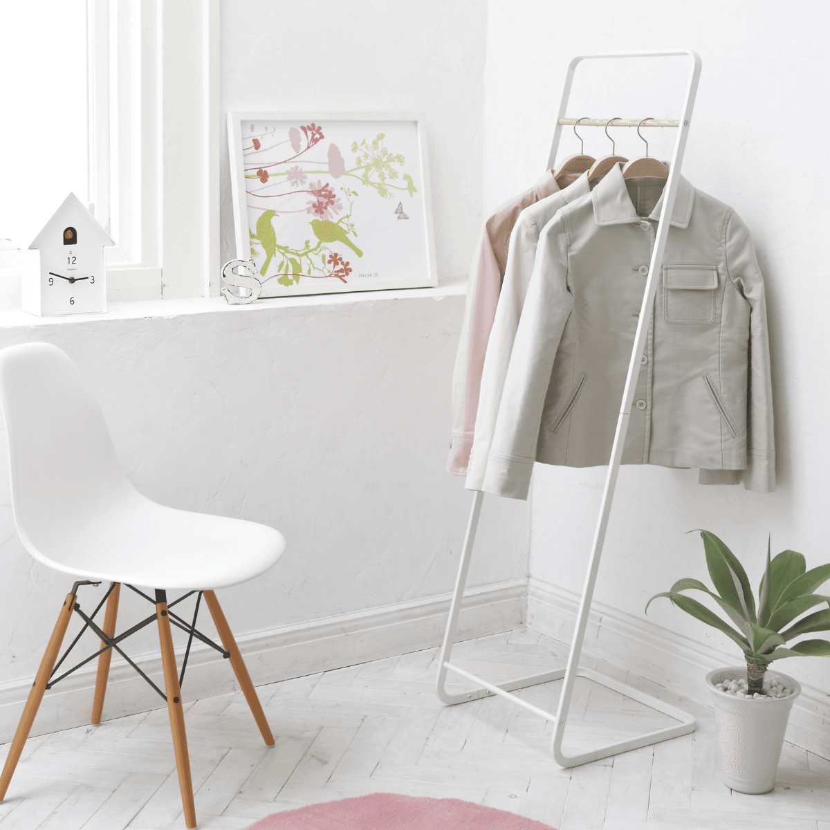 Porte-manteau H140 cm - TOWER - Calicosy