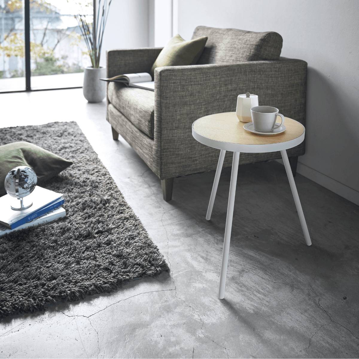 Table d'appoint ronde L49 cm - TOWER - Calicosy