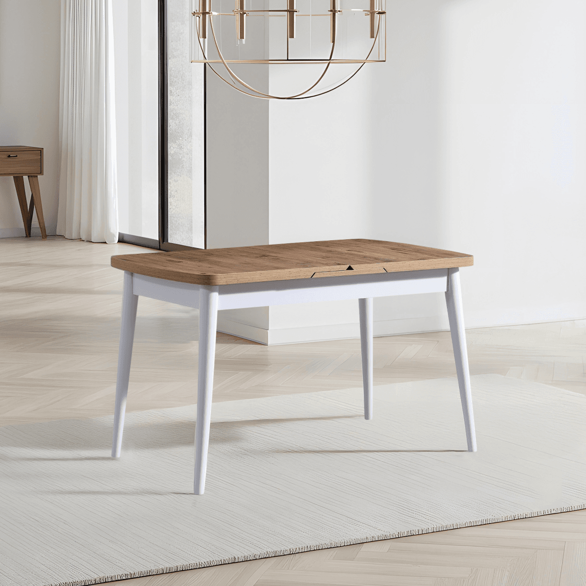 Table extensible de 117 Ã 156 cm - MILA - Calicosy